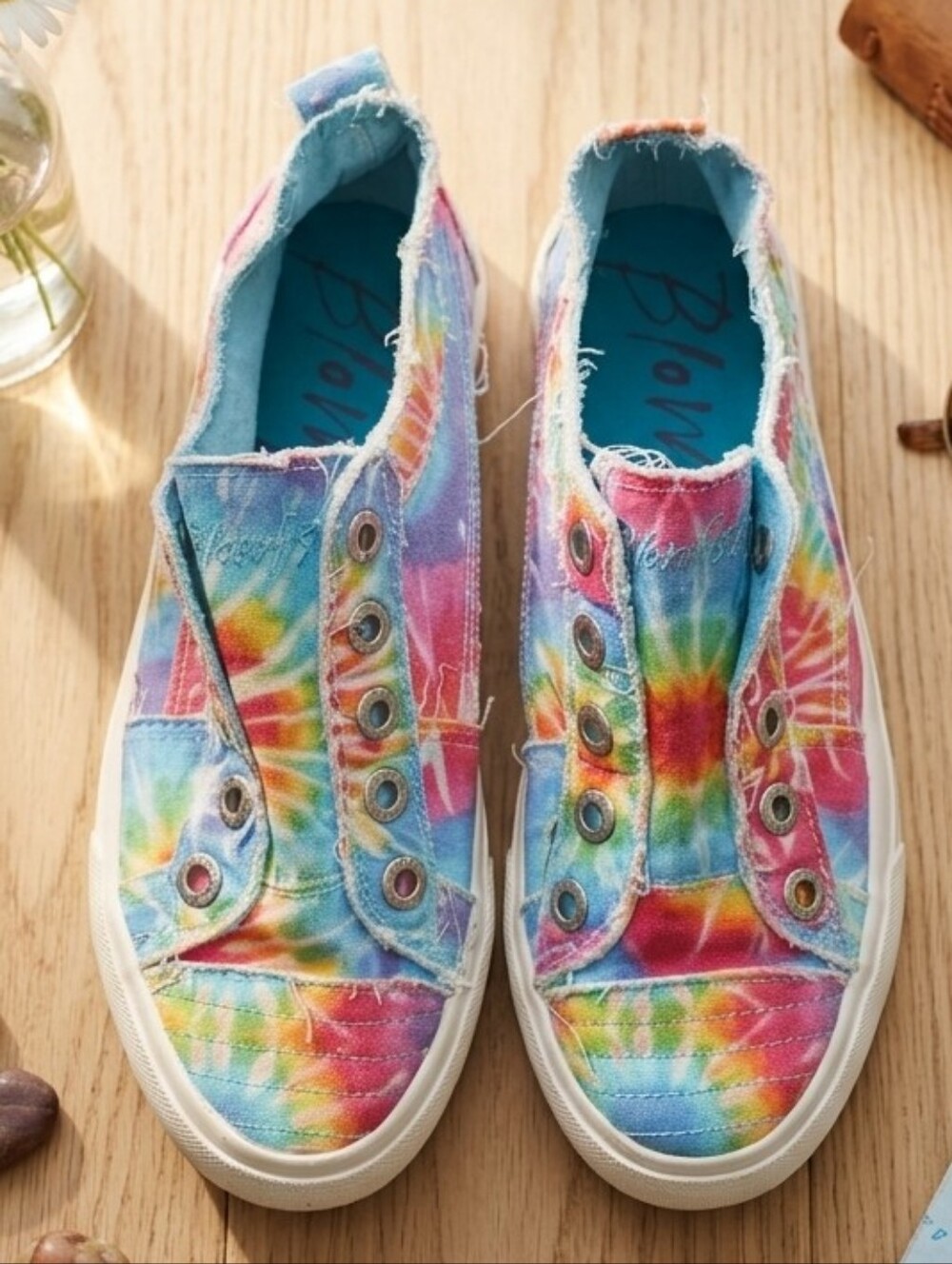 Blowfish Kids Tie-Dye Slip-On Sneakers - Multi
